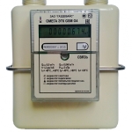 газовый счетчик бытовой купить омега-этк gsm-g4 (левый)