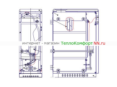 Напольный газовый котел Siberia 11 купить в «ТеплоКомфорт-НН», цена,  отзывы, инструкция